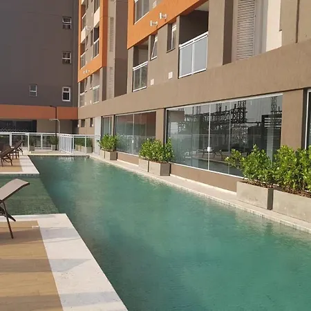 Apartamento Wi-Fi, Split, Estacionamento E Piscina Ribeirão Preto Exterior foto