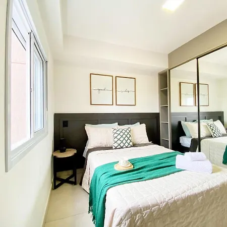Apartamento Wi-Fi, Split, Estacionamento E Piscina Ribeirão Preto Exterior foto